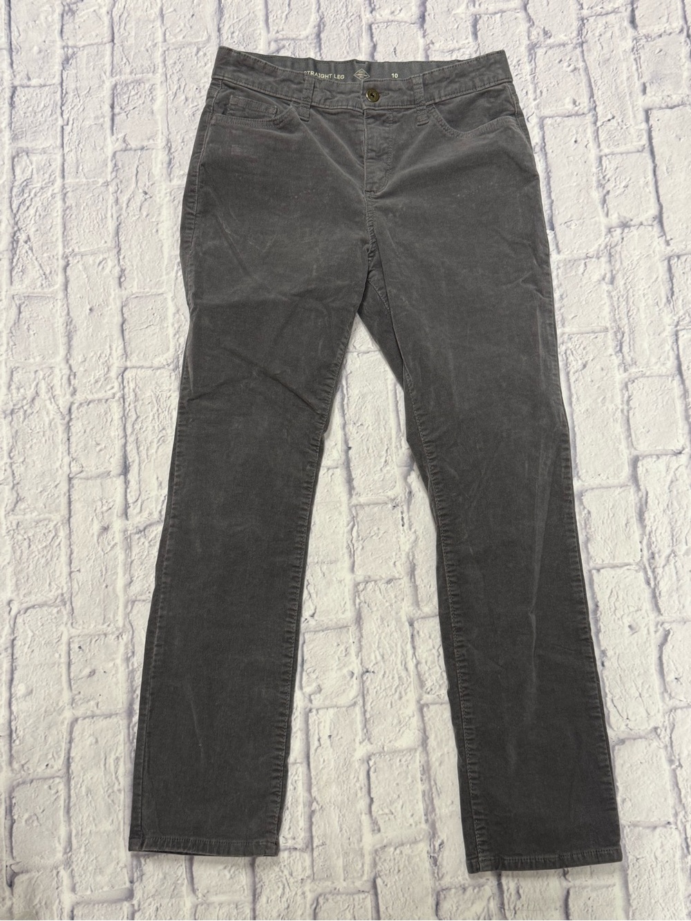 St. John's Bay Charcoal Straight Leg Jeans